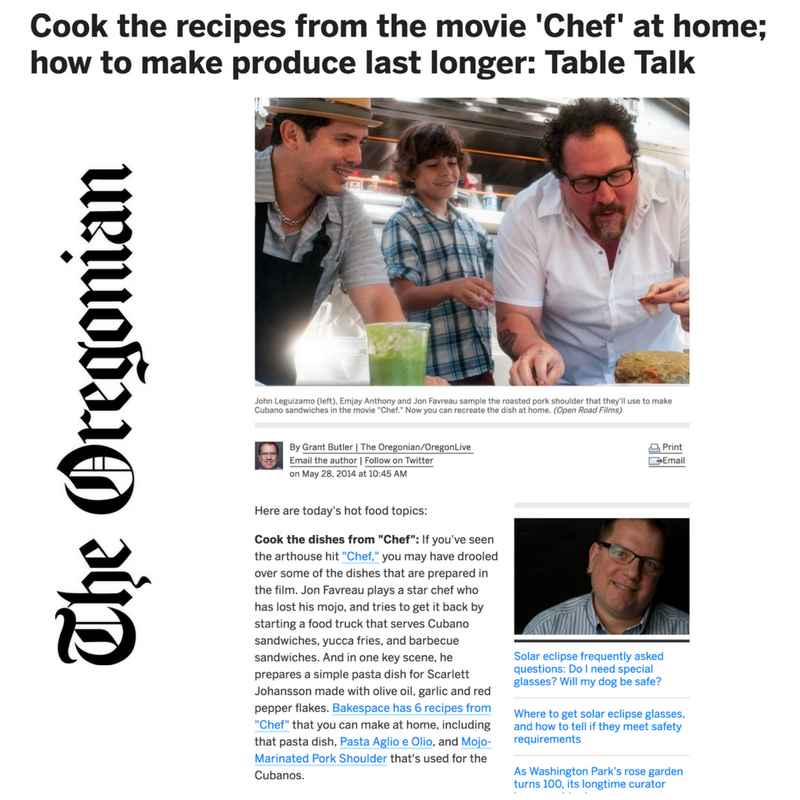 Chef Movie PR Campaign